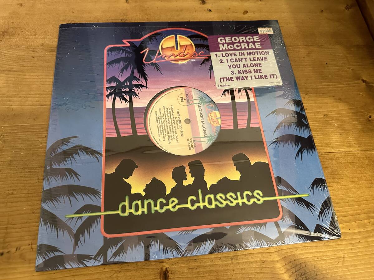 12”★George Mccrae / Love In Motion / I Can't Leave You Alone / Kiss Me / ダンス・クラシック！_画像3