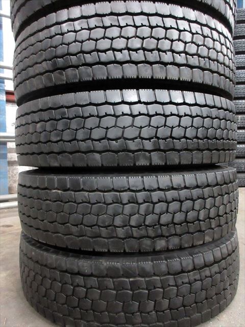 送料無料 225/80R17.5 BS M888 ミックス 4トン車17.5×6.00 6穴 両面再塗装 フォワード レンジャー ファイター等 6本セットの画像9