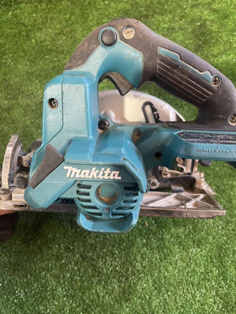 makita 充電式マルノコ HS610D 18V ジャンク_画像2