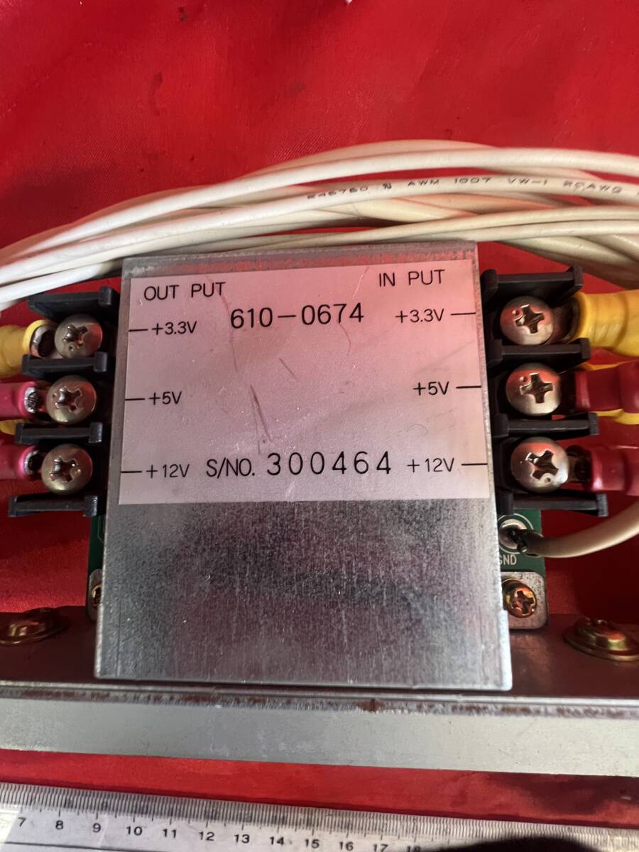 SEGA power supply #01-0671/400-5443 CHIHIRO basis board JVS Harness 610-0674 voltage protector basis board Harness attaching 