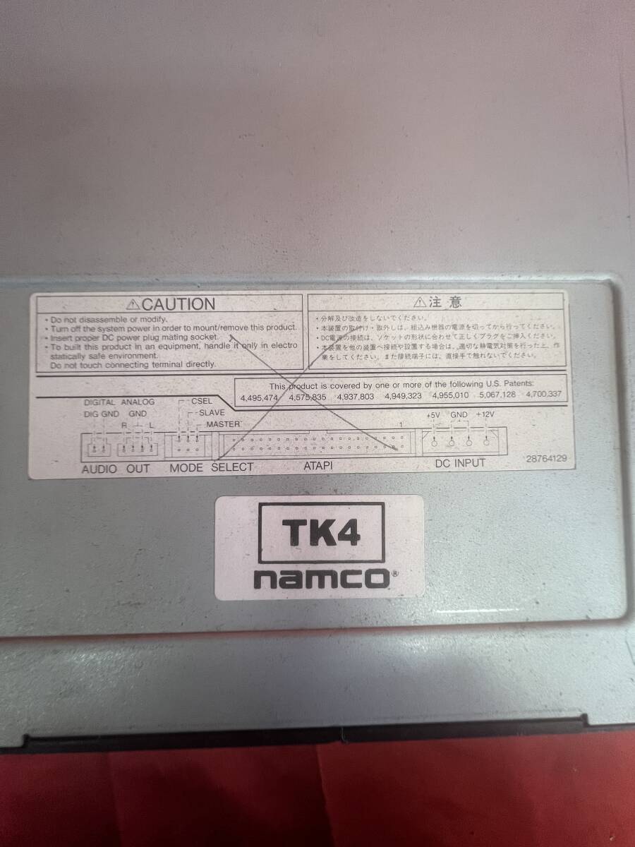 DVD-ROM ドライブ　DVD-ROM DRIVE 　TK4 namco_画像2