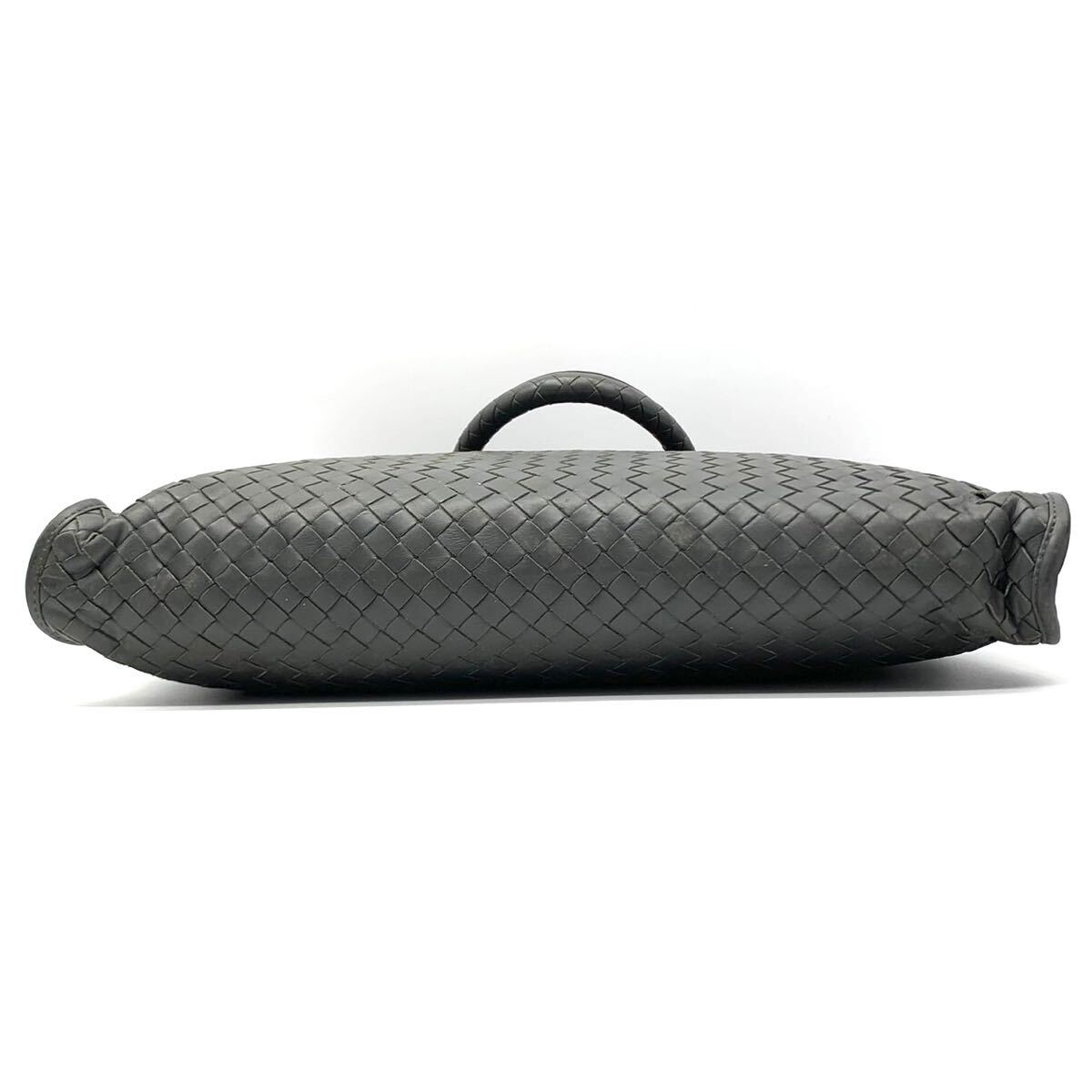 1円●極美品●BOTTEGA VENETA ボッテガヴェネタ ビジネスバッグ ブリーフケース 通勤鞄 A4◎ イントレチャート カーフレザー 牛革 メンズ_画像6