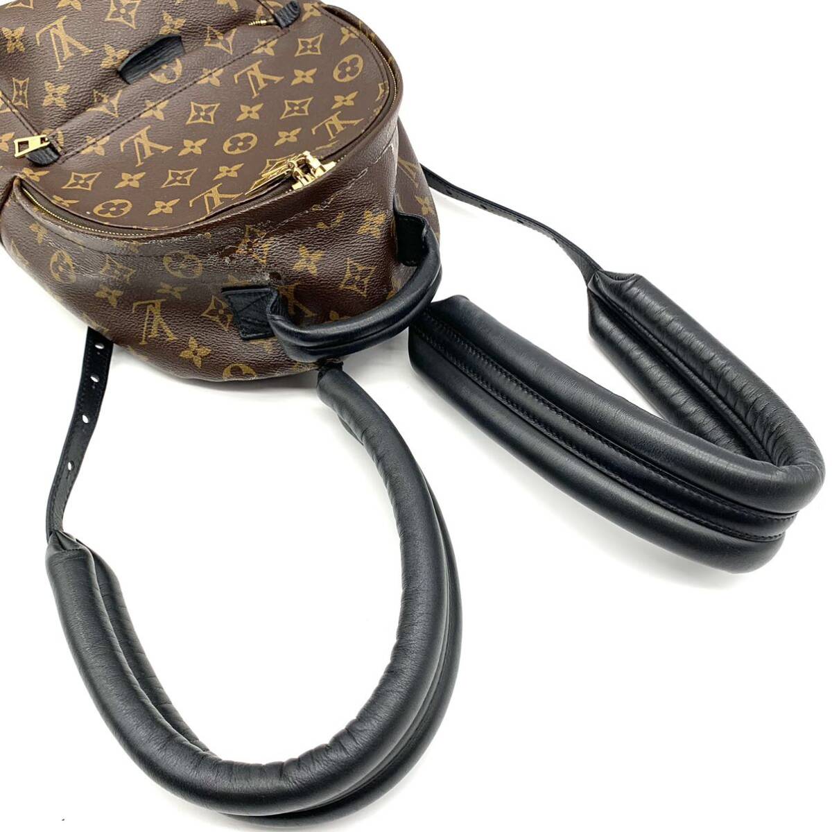 1円●付属品完備●LOUIS VUITTON ルイヴィトン パームスプリングス M44873 モノグラム リュックサック バックパック レディース メンズの画像7