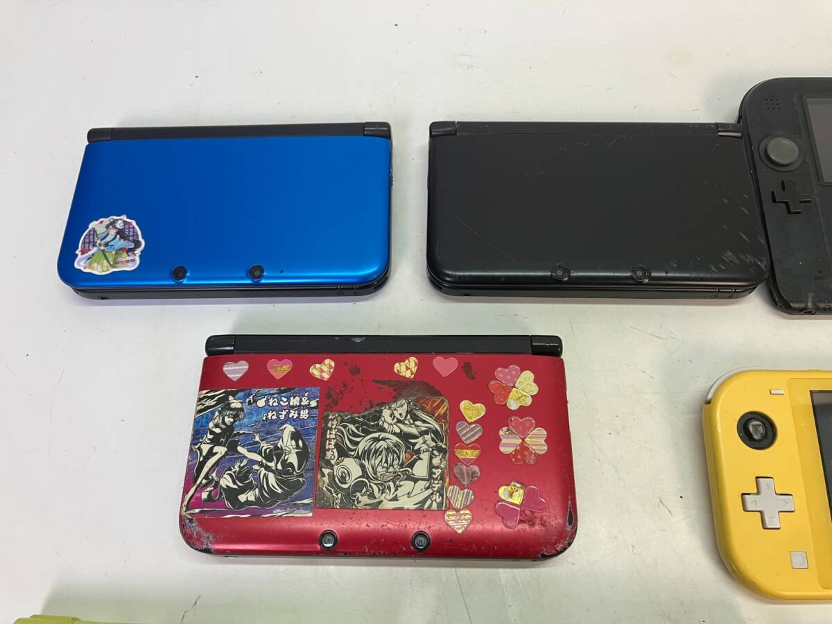 [8583][1 jpy ~] Junk mobile game machine summarize switch Lite PSVITA 3DSLL DSLite PSP retro game operation not yet verification present condition goods 