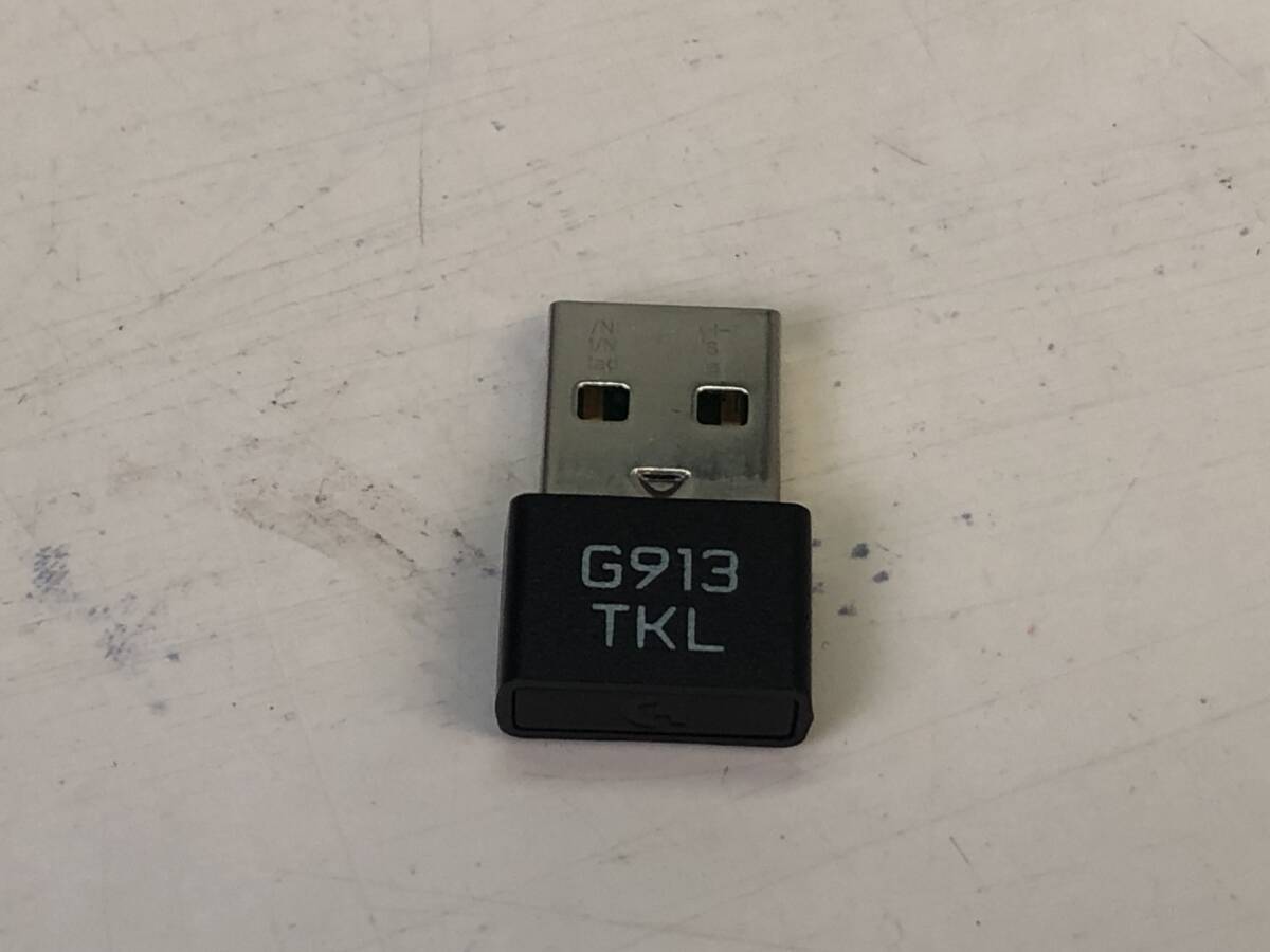 【9495】logicool ロジクール G913 LIGHTSPEED ワイヤレス RGB メカニカル ゲーミング キーボード 一部動作確認済み 中古品_画像9