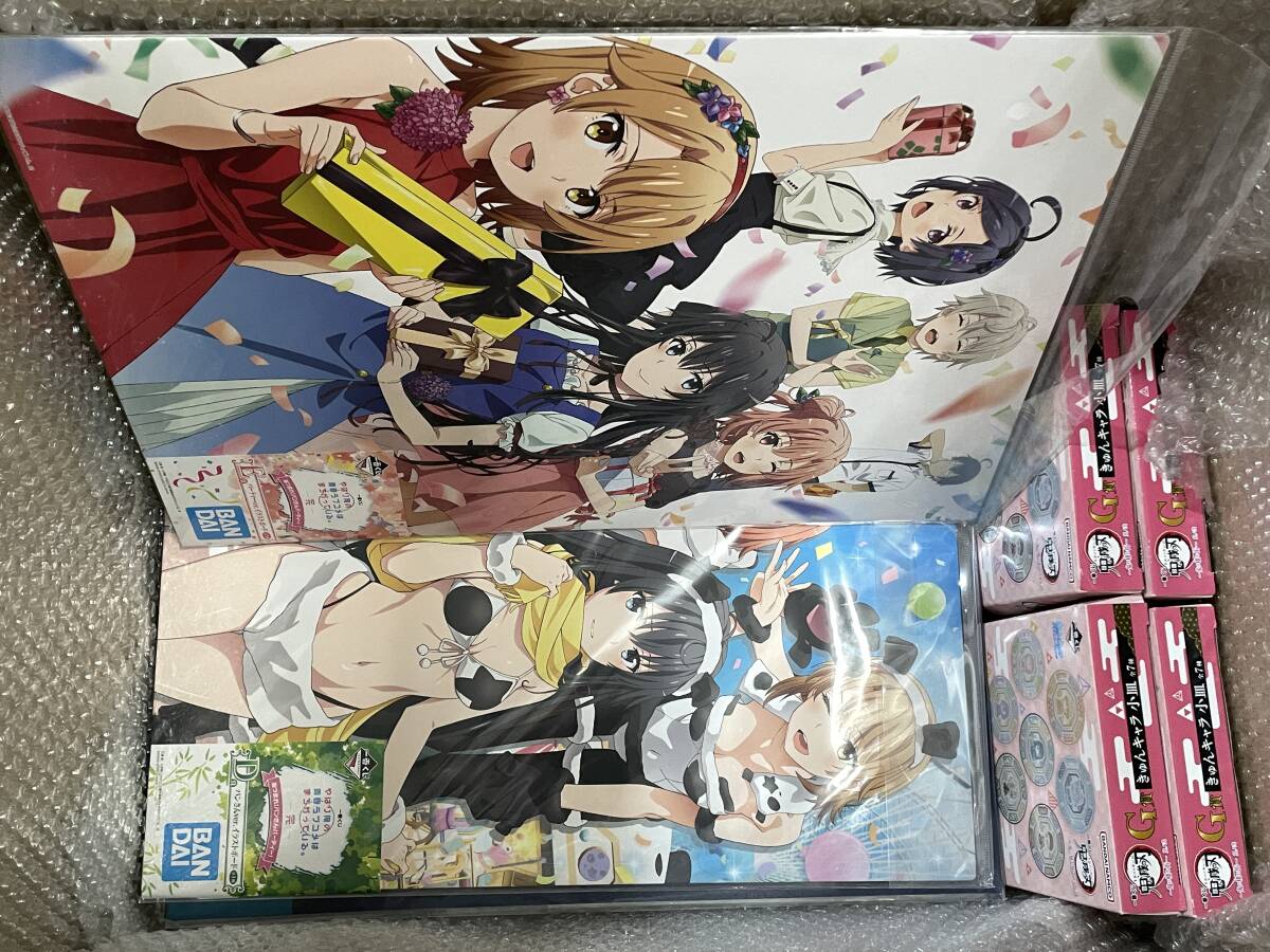 【9347】[大量] 少年漫画系中心 グッズ 約13kg まとめ アニメ ワンピース スパイファミリー ヒロアカ チェンソーマン 鬼滅の刃 など 現状品_画像3