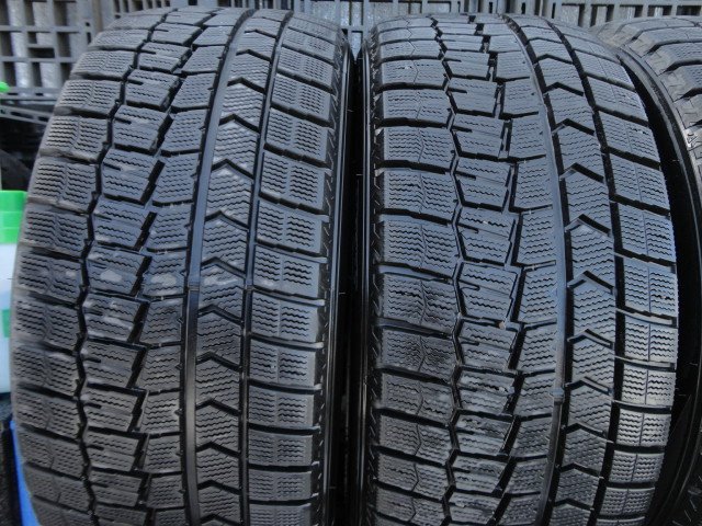 ◎6226 ほぼ新品 DUNLOP WINTER MAXX WM02 245/45R18 4本 2018年製_画像3