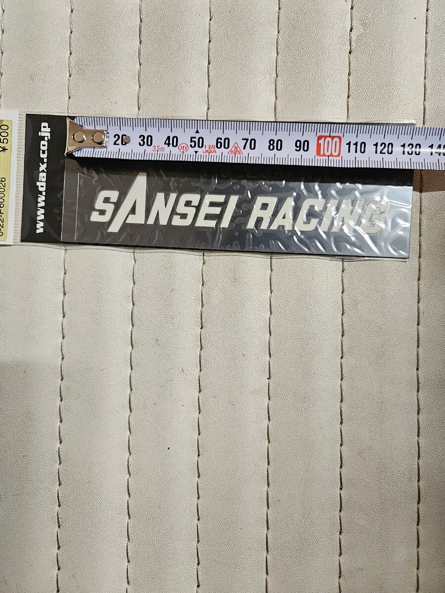 サンセイレーシング ステッカー 本物 CBX400F CBR400F Z400FX Z400GP GPZ400F XJ400 FZ400 GSX400F GSX400FS 当時物 　サンセイステッカー_画像2