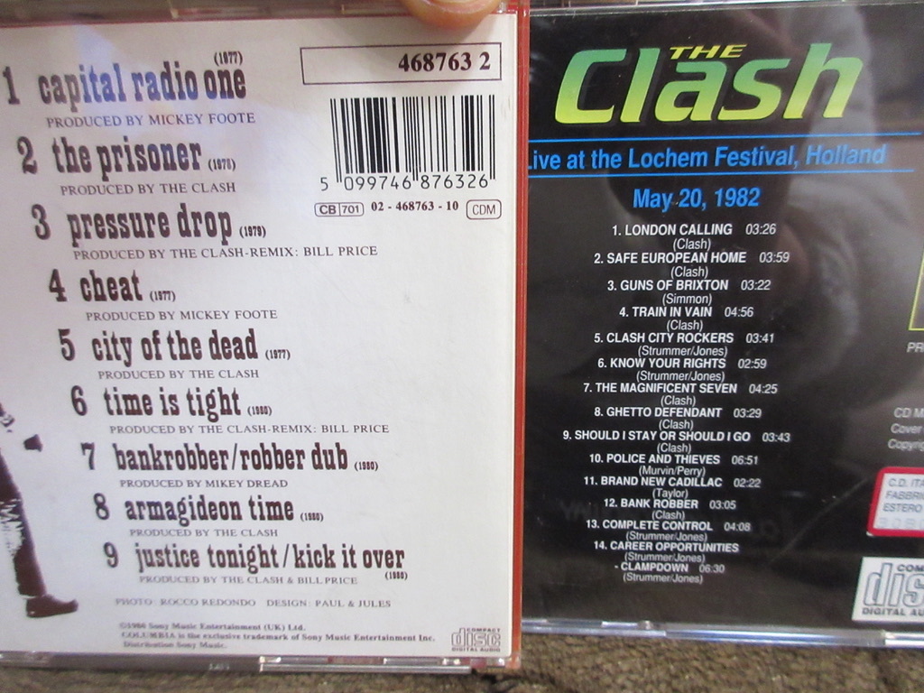 CDまとめて！THE CLASH ザ・クラッシュ・CD box含む・パンクロックセット・black market clach/ the guns of brixtonなど_画像7