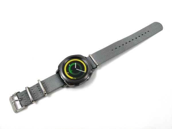 ナイロン製ミリタリーストラップ natoタイプ 腕時計布ベルト グレー 20mmの画像3