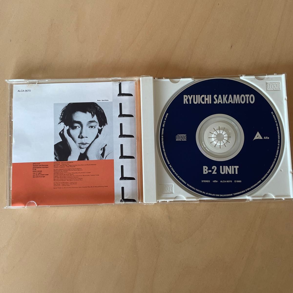 B - 2 UNIT 坂本龍一 CD