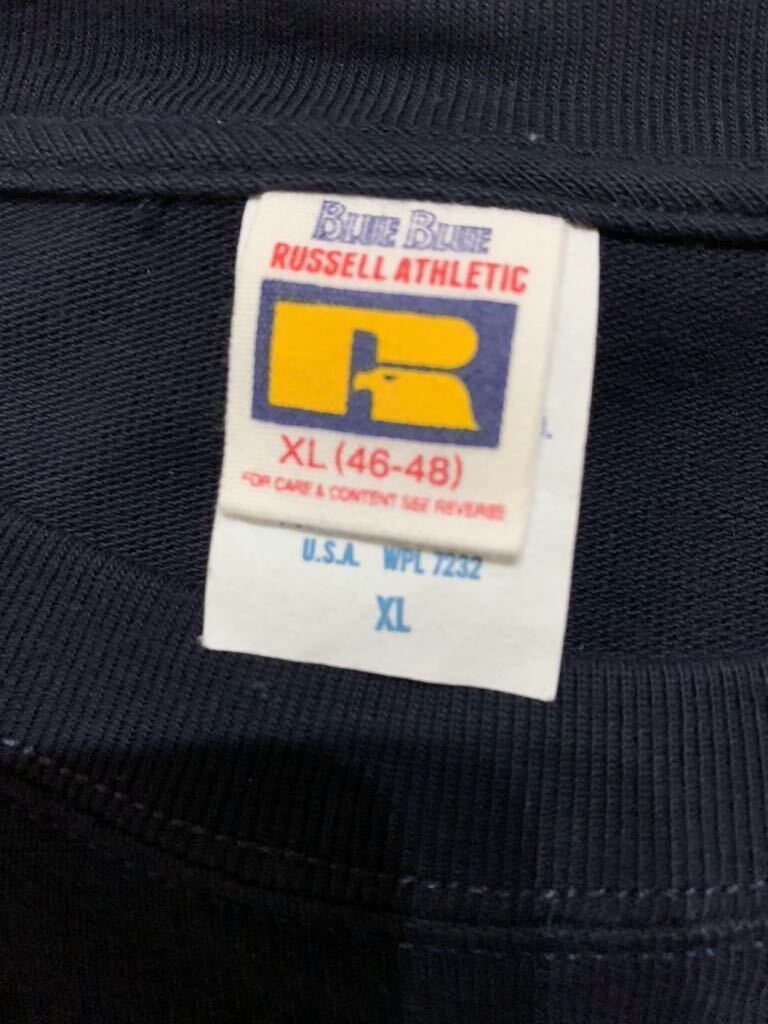 ハリウッドランチマーケット　BLUE BLUE×ラッセルコラボ　半袖 Tシャツ XLサイズ_画像3
