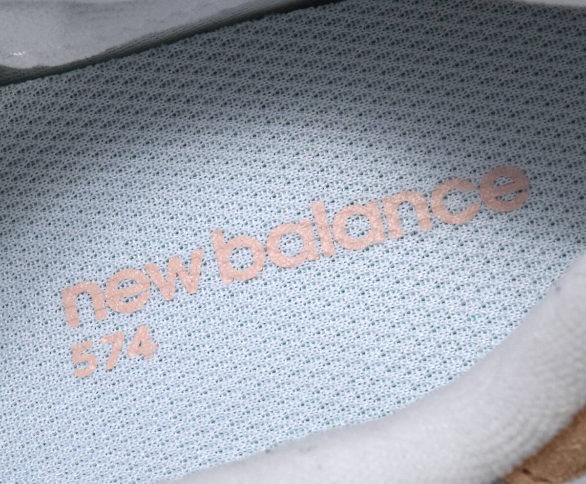 訳あり 未使用 New Balance ニューバランス 574 スニーカー ピンク 23.5cm (US6.5) WL574RB2_画像8