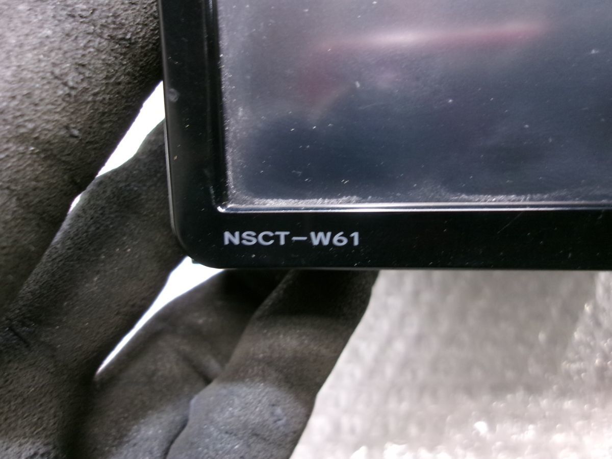 ★激安!★トヨタ 純正 NSCT-W61 メモリーナビ カーナビ ワンセグ SDナビ CD 地図データ不明 08545-00U51 / R2-1971_画像4