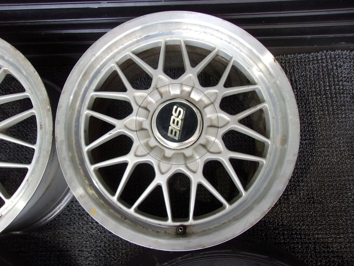 ★激安!★BBS RG191 RG137 17インチホイール 8J+39 9J+40 5穴 PCD114.3 4本 / 4R3-554_画像3