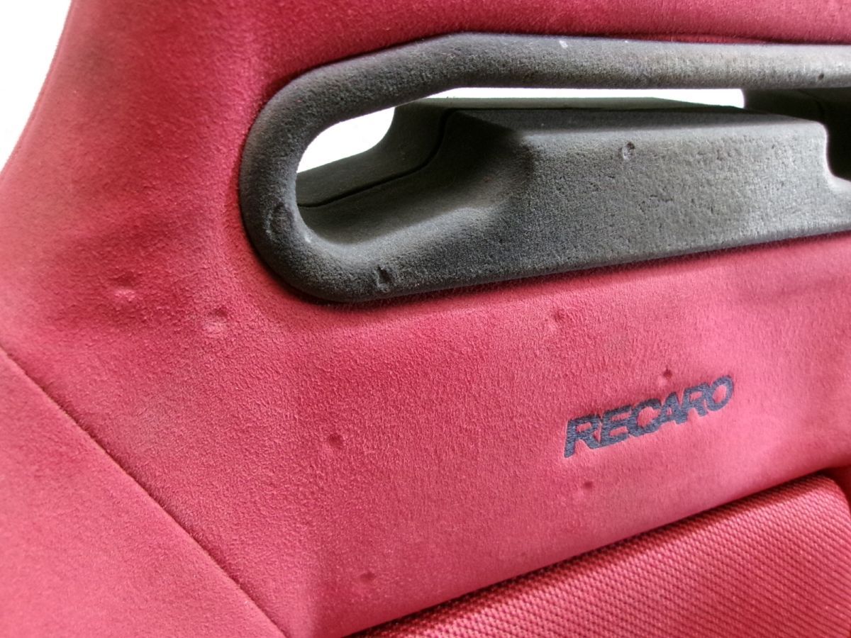 ★激安!★EK9 シビック タイプR ホンダ 純正 RECARO レカロ セミバケット シート 底6点止め 左側三角ダイヤル 右 レール無 / 4KR3-841_画像7