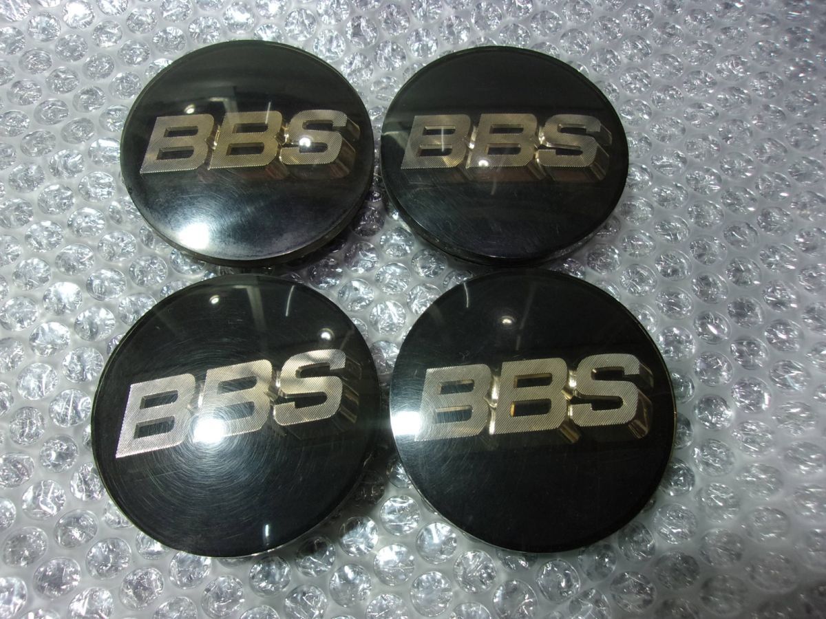 ★激安!★BBS センターキャップ ホイールキャップ 本物 径約70mm 4枚 1台分 56 24 073 / 2R3-1313_画像1