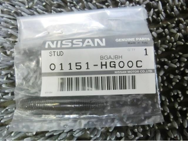 ★新品!☆HNV37 HV37 ZV37 スカイライン 純正 ノーマル STUD スタッドボルト 4本 01151-HG00C / 2H8-174_画像3