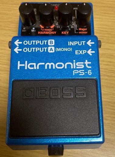 BOSS PS-6 Harmonist　ハーモナイザー　ピッチシフター　デチューン　（検　Whammy