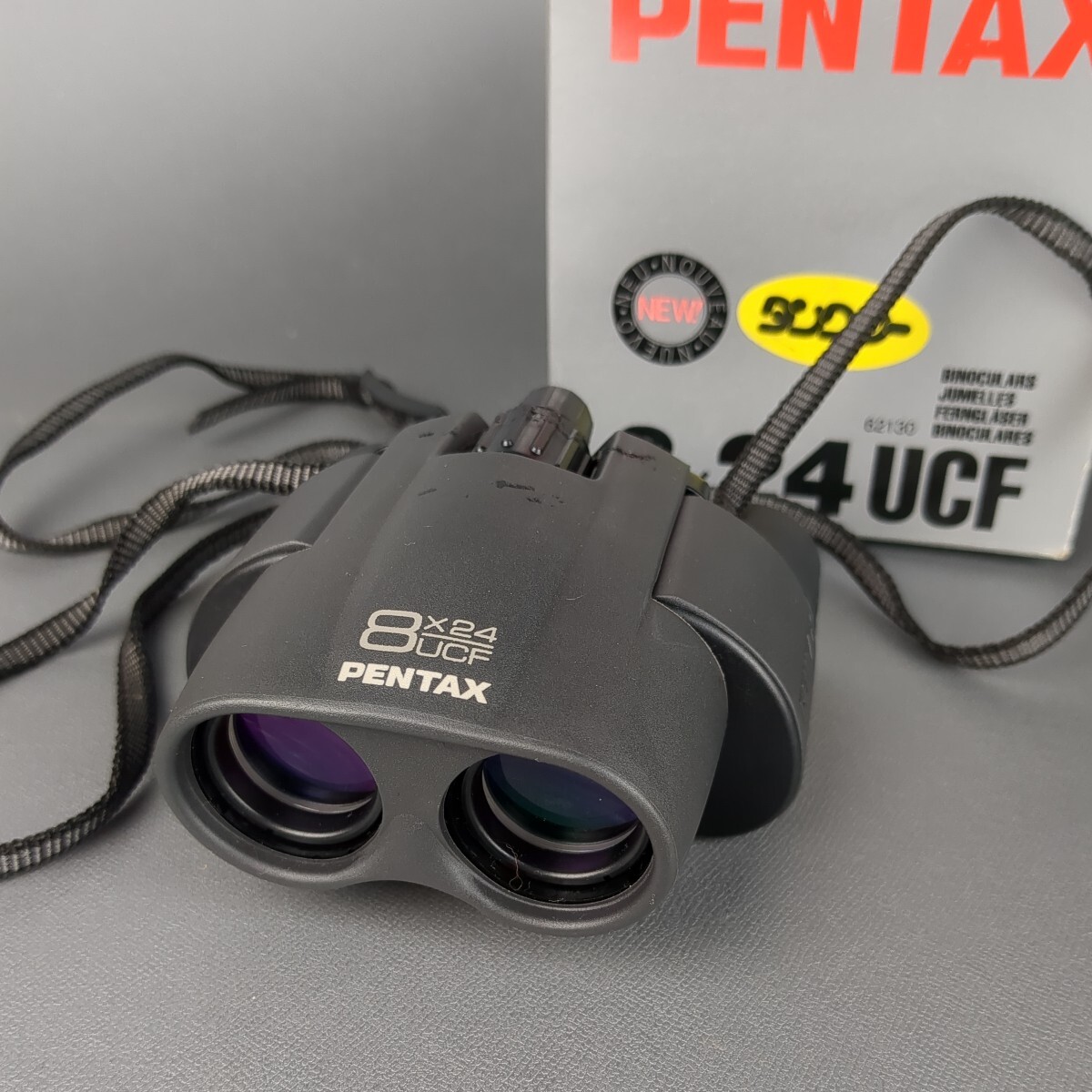 ■双眼鏡　PENTAX　ペンタックス　８２４UCF　スポーツ観戦などに ■136_画像1