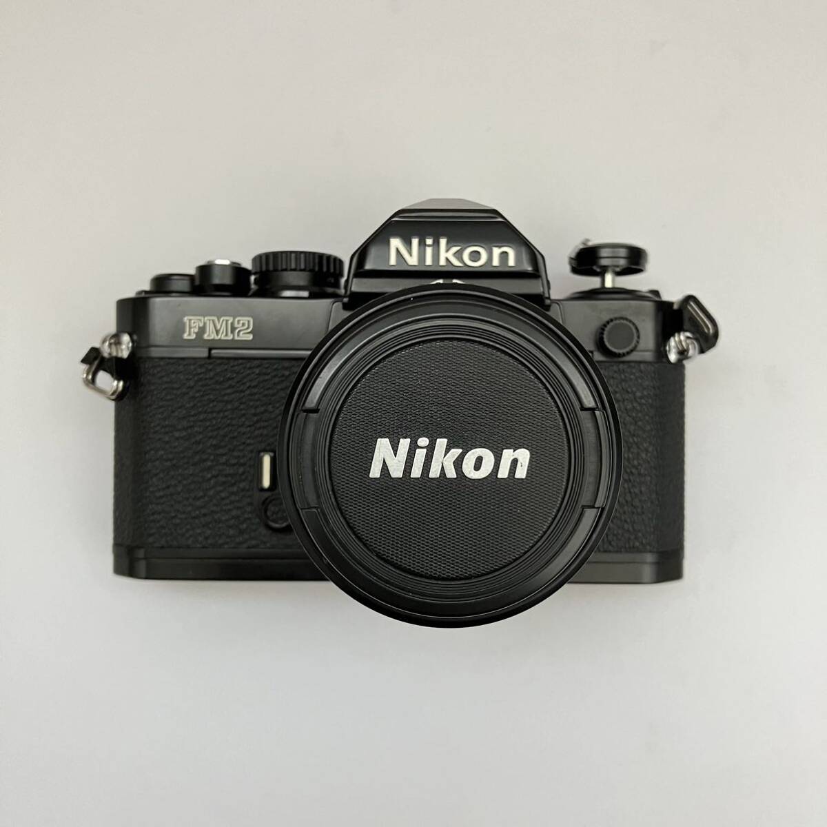 Nikon ニコン FM2 フィルムカメラ ブラック 一眼レフ レンズ付き_画像5