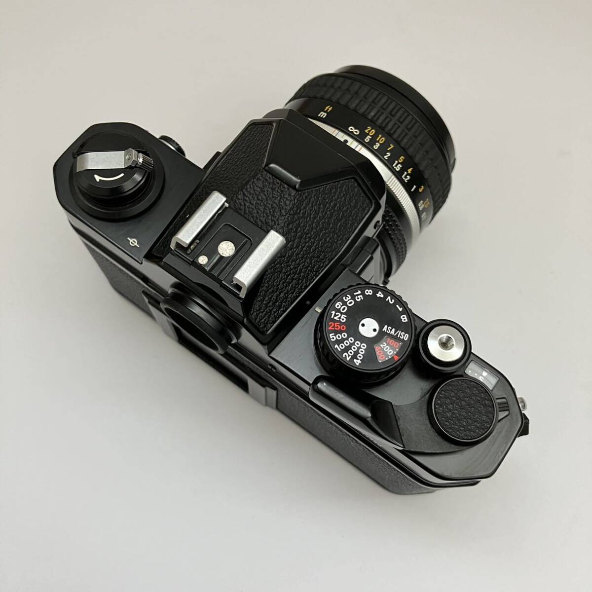 Nikon ニコン FM2 フィルムカメラ ブラック 一眼レフ レンズ付き_画像3