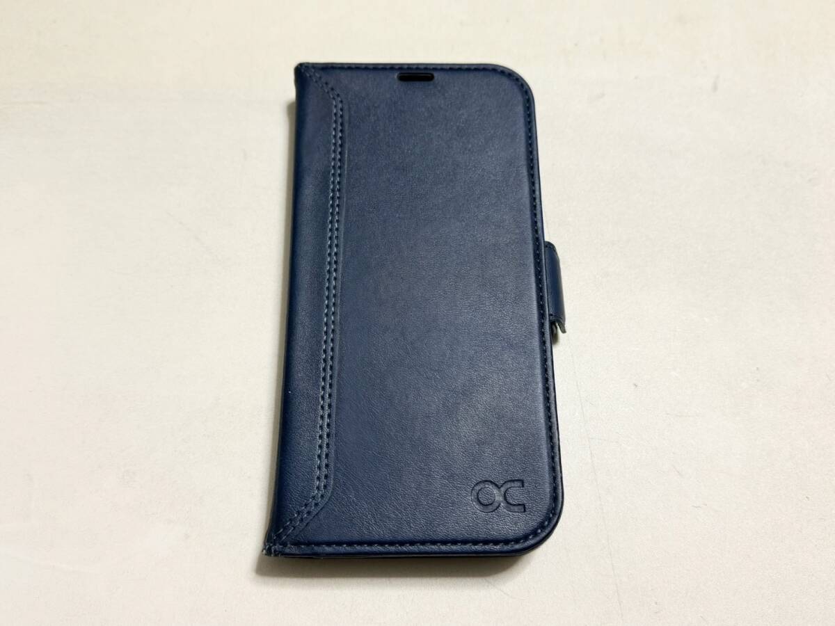 中古 全国送料無料 手帳型 OCASE iPhone 13 ProMax ケース カバー マグネット式の画像3