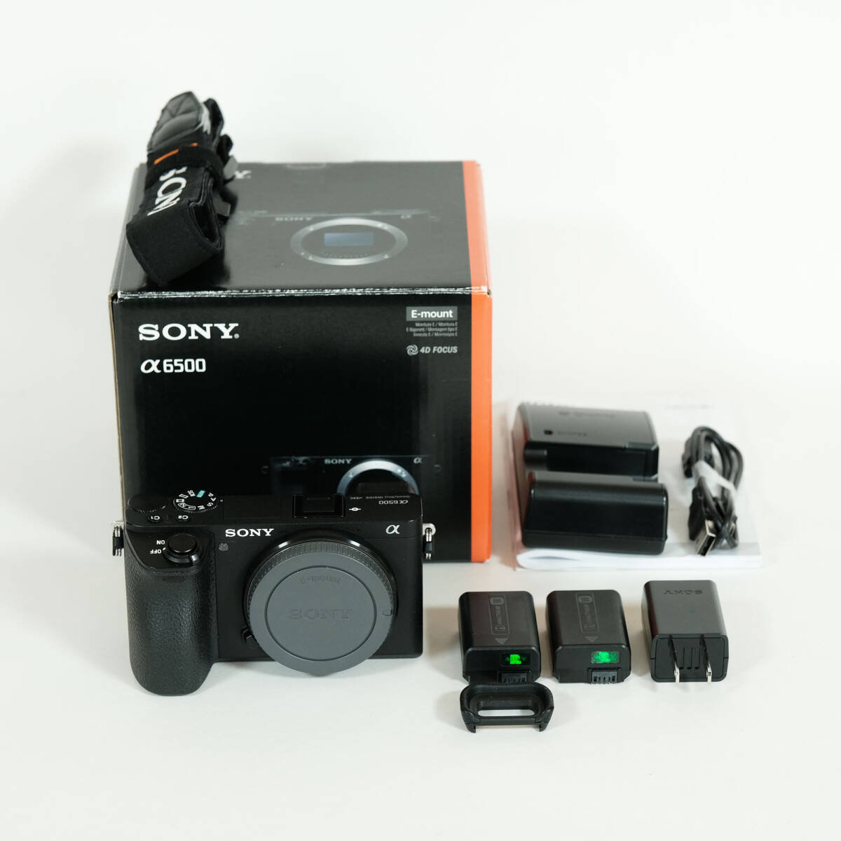 [シャッター数10,923回|｜純正バッテリー2個] SONY α6500（ILCE-6500）ボディ / ソニーEマウント / APS-C / ミラーレス一眼_画像1