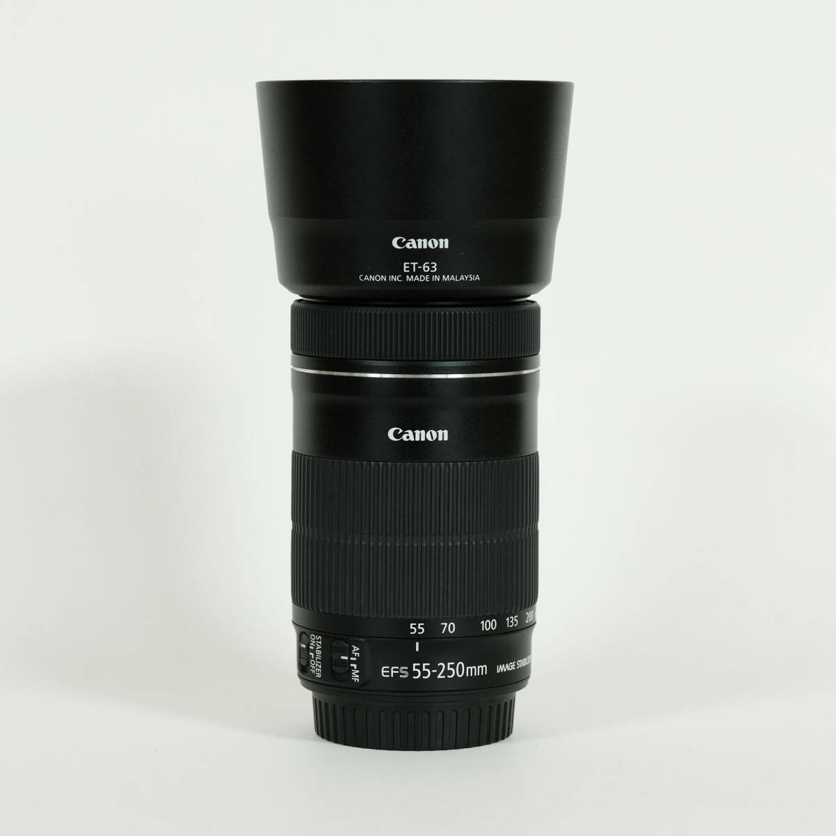 [美品｜フード付] Canon EF-S55-250mm F4-5.6 IS STM / キヤノンEFマウント / APS-C_画像1