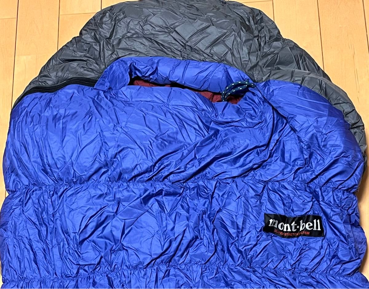 【未使用品】モンベル(mont-bell) スーパーストレッチダウンハガー #0 シュラフ 寝袋