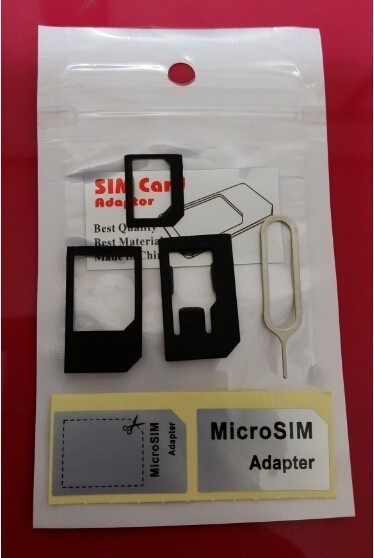 在庫処分★sim下駄 micro sim変更アダプタ nanoSIMをMicroSIMに foma ドコモok_画像2