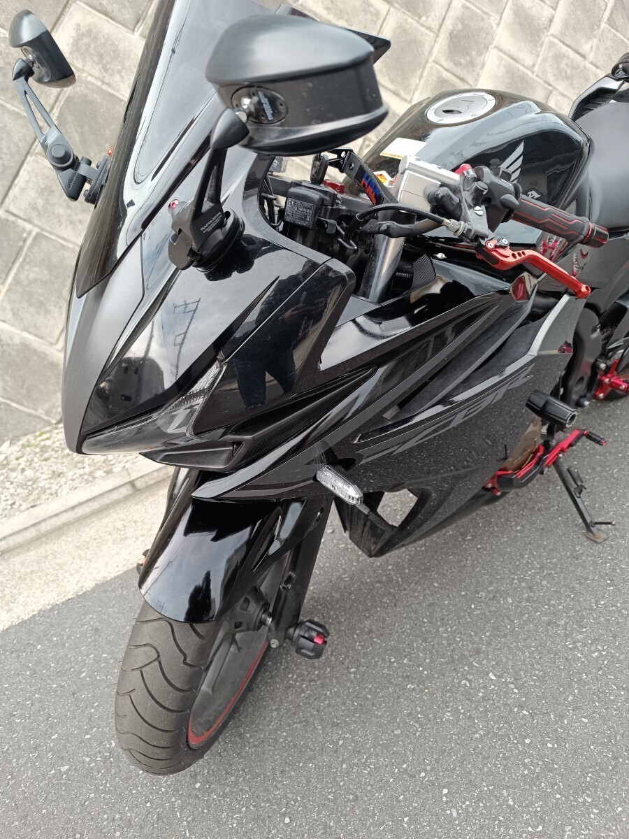 CBR400R NC47後期 コケ傷なし ブラック の画像1