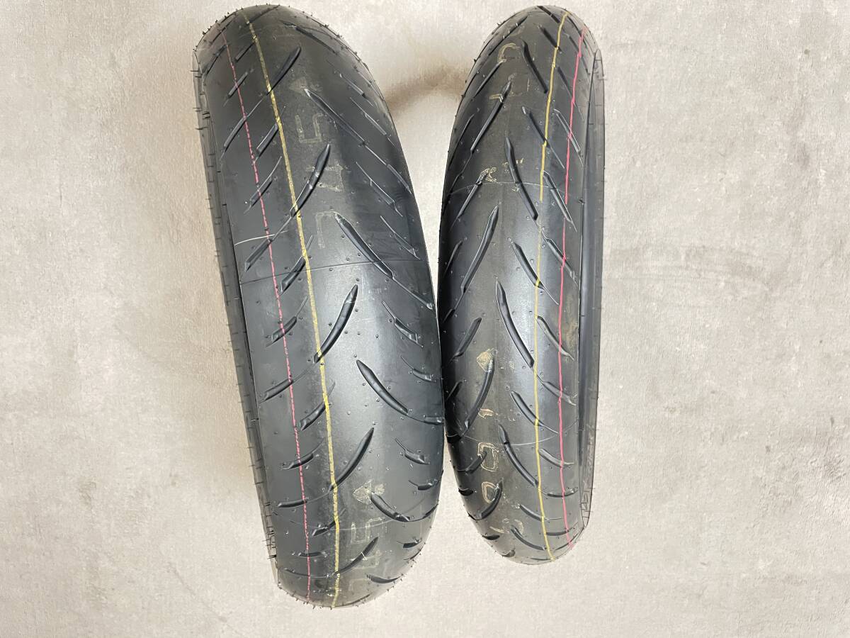 ダンロップ DUNLOP SPORTMAX GPR-300 前後セット 未走行 110/70R17 140/70R17 送料込み_画像2