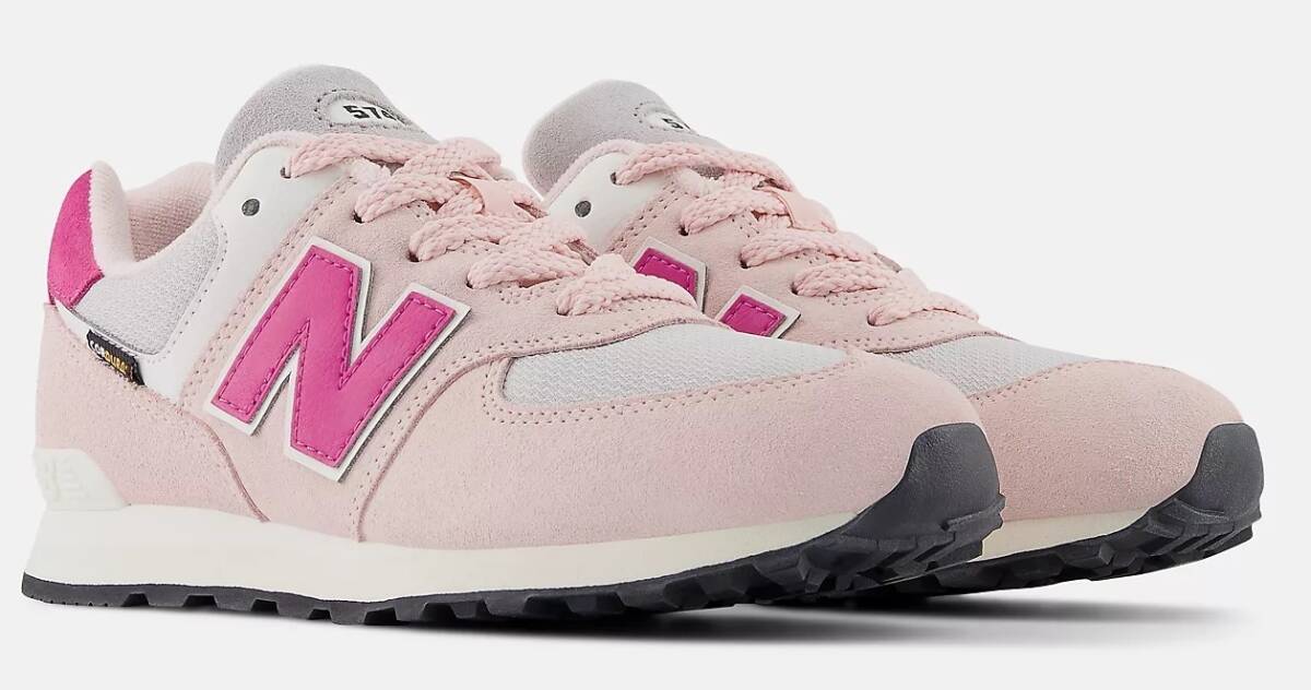 ☆セール☆大人OK！New Balance 574 Crystal pink (約25cm)_画像2