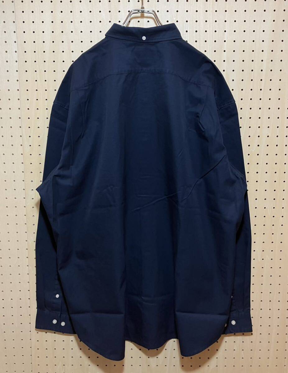 【XXL】 Supreme 23FW Small Box Shirt Navy シュプリーム スモール ボックス シャツ ネイビー (SUP-FW23-100) F424_画像2