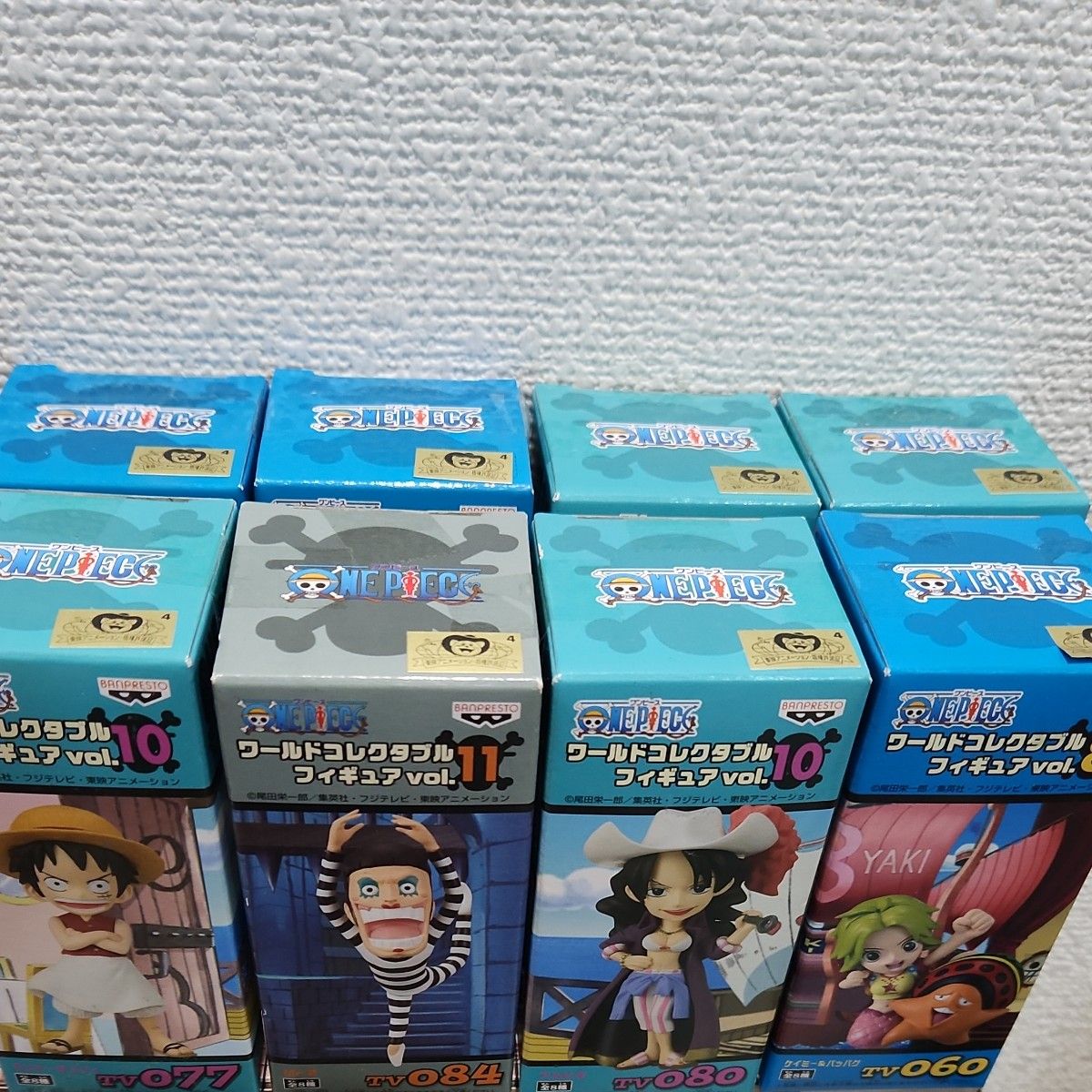 ワールドコレクタブルフィギュア ワンピース ONE PIECE ワンピースフィギュア　8体セット　新品未開正規品