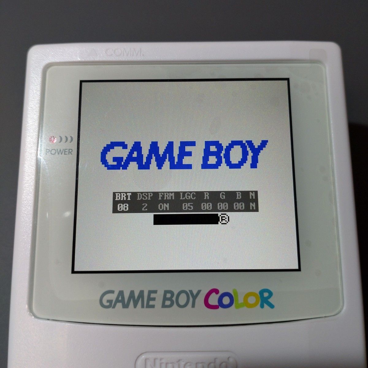 ゲームボーイカラー ホワイト ips液晶 バックライト GBC IPS LCD ゲームボーイカラー ホワイト ips液晶 バックライト GBC IPS LCD
