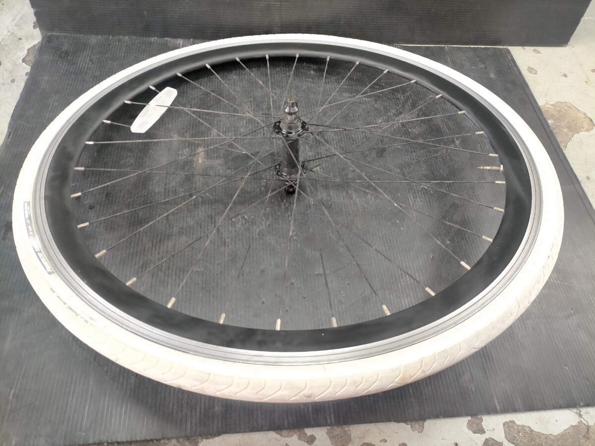 OSSO ホイール 700C 自転車 前輪 タイヤ付きの画像3