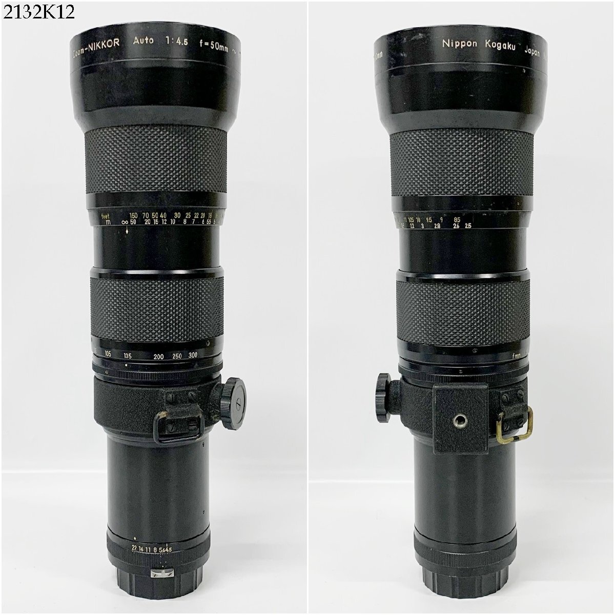 ★Nikon ニコン NIKKOR Auto 1:4.5 f=50mm-f=300mm 一眼レフ カメラ レンズ フィルター 2132K12._画像2