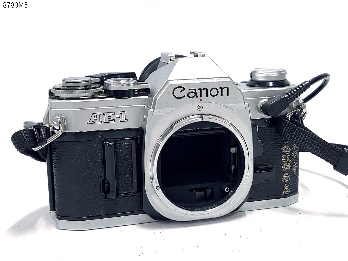 ★シャッターOK◎ Canon キャノン AE-1 一眼レフ フィルムカメラ ボディ DATA BACK A データバック 8780M5-5_画像1