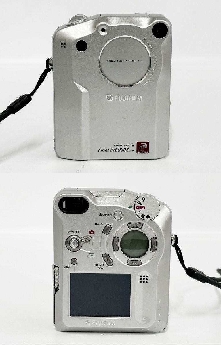 ★FUJIFILM 富士フィルム FinePix ファインピックス 6800Z シルバー コンパクト デジタルカメラ シャッター可能 ジャンク 16110O5-7_画像2
