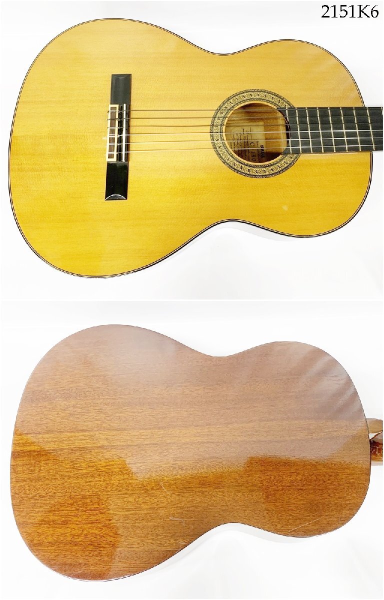 ★YAMAHA ヤマハ C-150 クラシックギター 日本製 弦楽器 現状品 2151K6._画像2