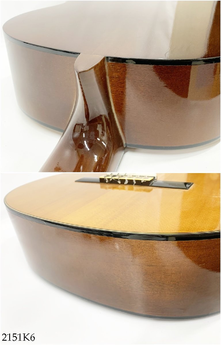 ★YAMAHA ヤマハ C-150 クラシックギター 日本製 弦楽器 現状品 2151K6._画像8
