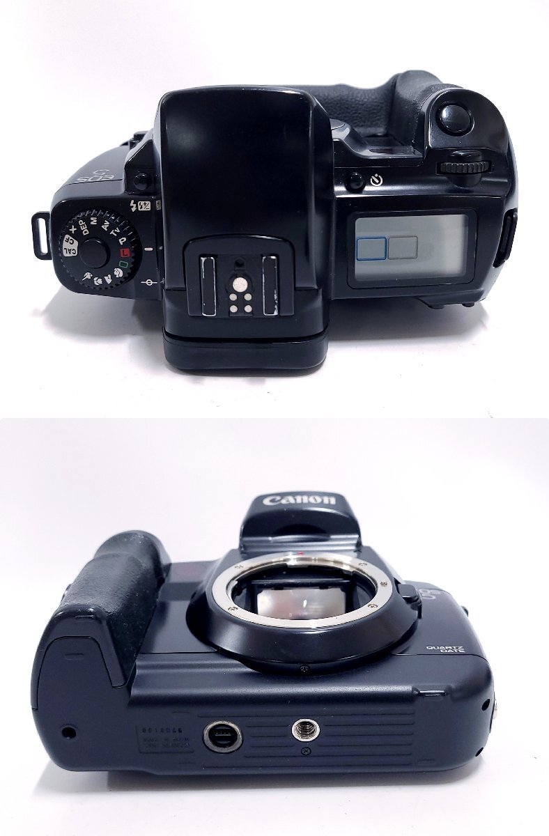 ★シャッターOK◎ Canon EOS5 キャノン イオス5 一眼レフ フィルムカメラ ボディ VERTICAL GRIP VG10 8757M12-8_画像3