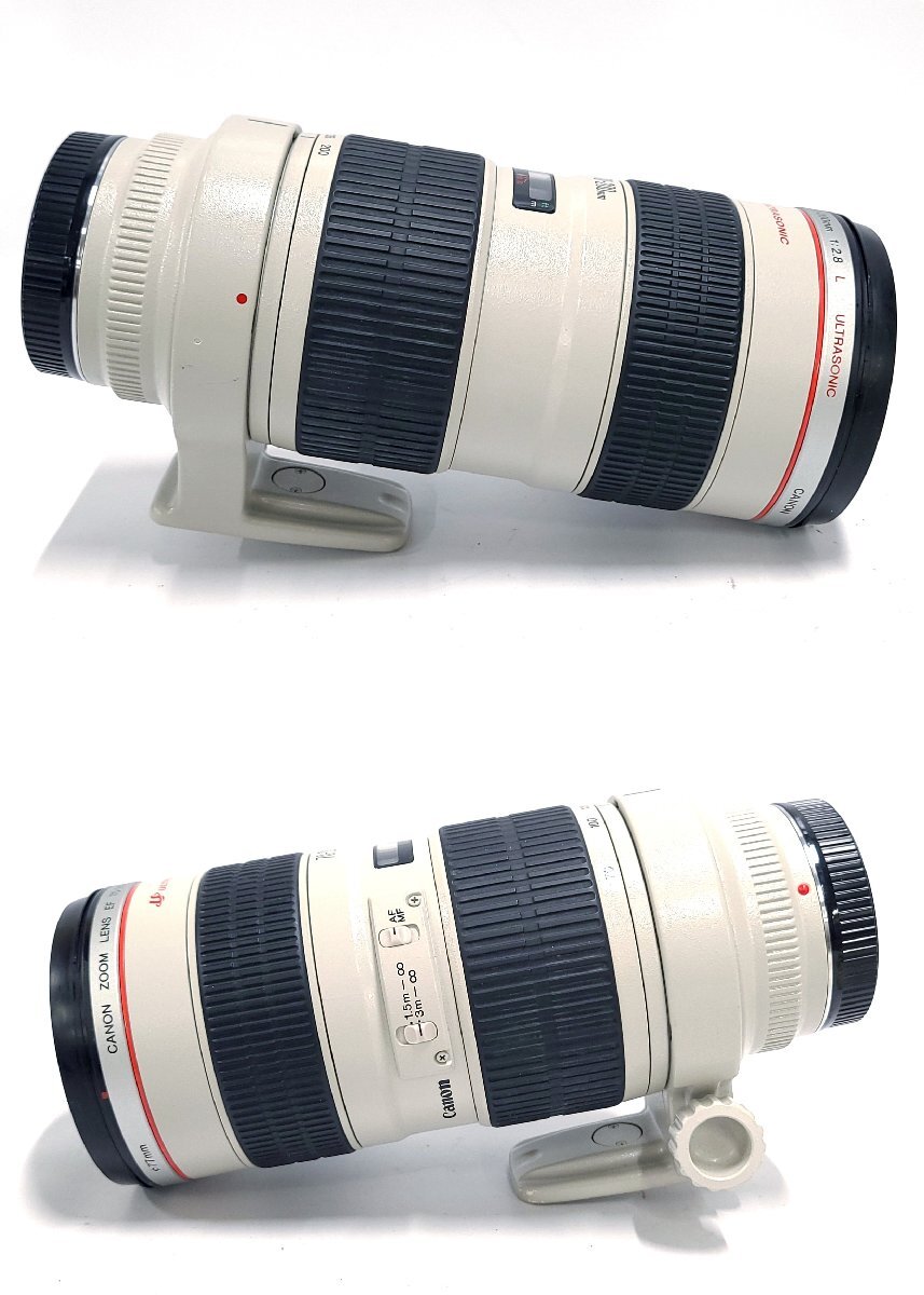 *CANON ZOOM LENS EF 70-200mm 1:2.8 L ULTRASONIC Canon Ultra Sonic camera lens 8813M13-9