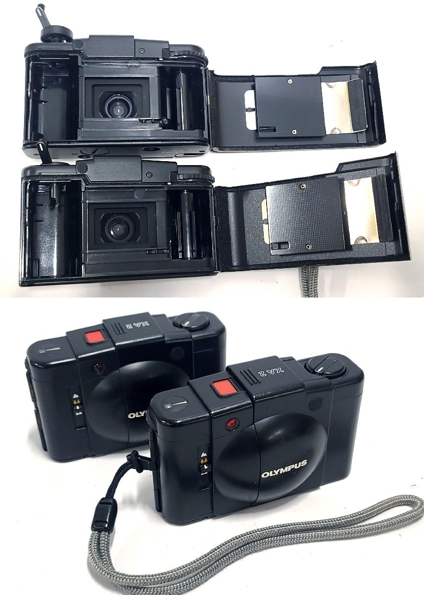 ★シャッターOK◎ OLYMPUS XA2 D.ZUIKO 1:3.5 f=35mm コンパクト フィルムカメラ 2台セット 8844M17-8_画像6