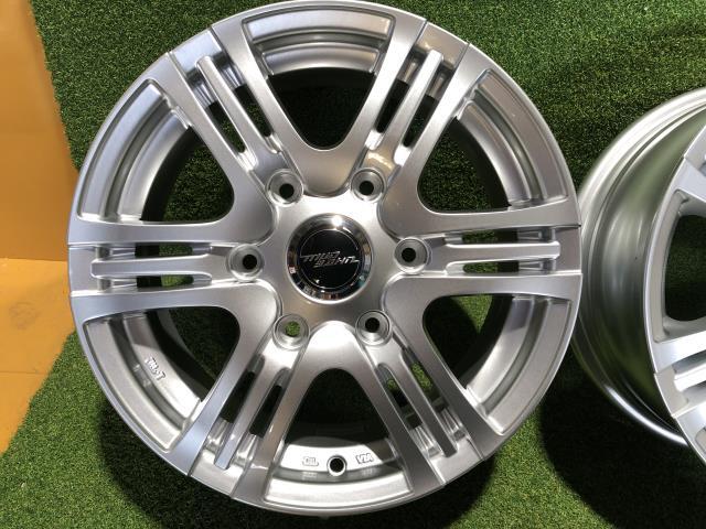 中古 INTER MILANO インターミラノ ホイール ハイエース 200 MUD BAHN XR-HC マッドバーン 15×6J,6穴,PCD139.7,+43_画像7