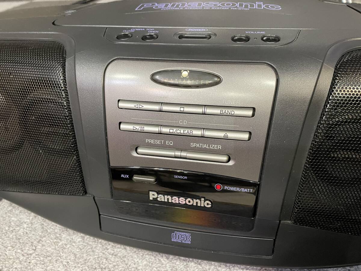 Panasonic　パナソニック　RX-DT07　CDラジカセ　極上 完動品_画像6