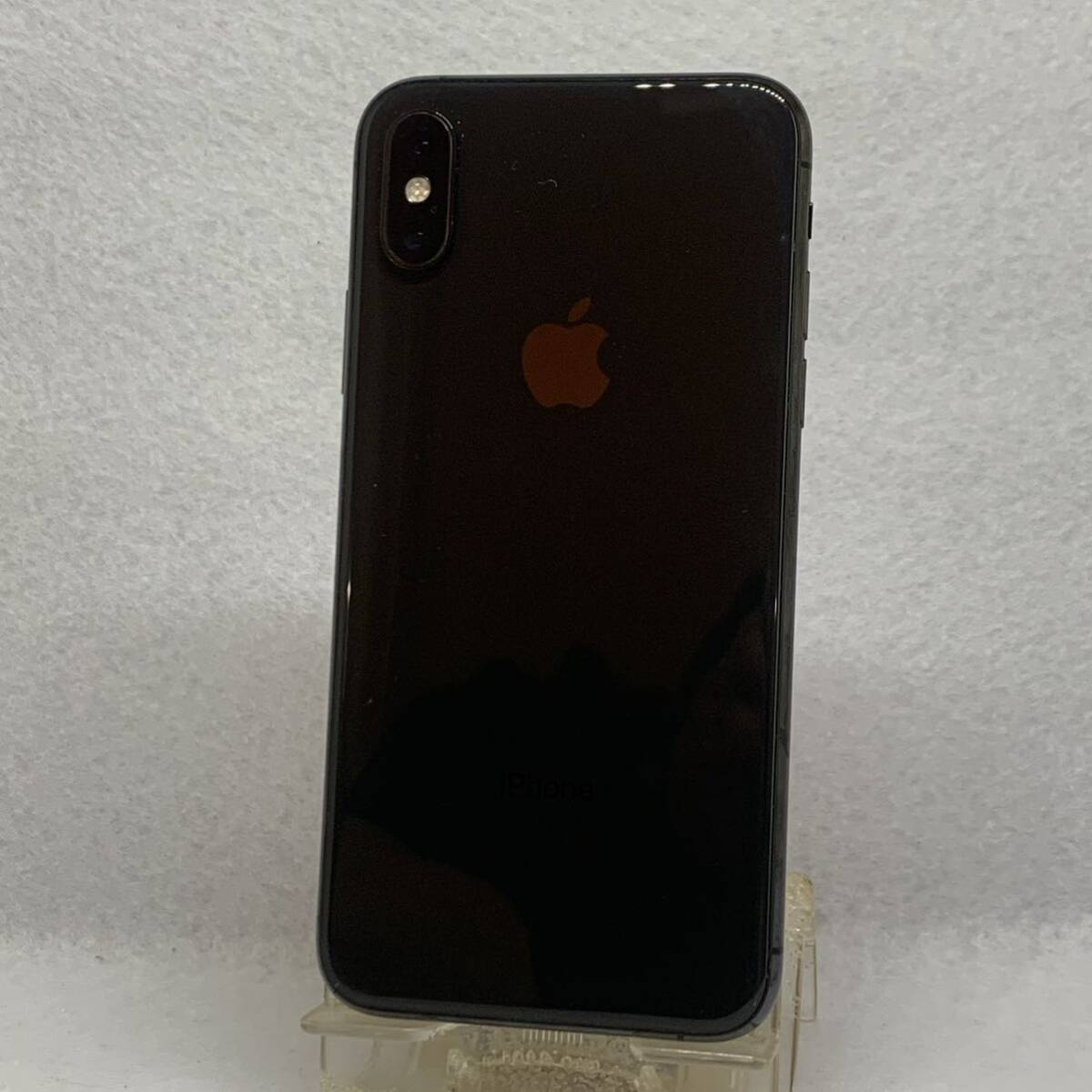 3190: 美品 iPhoneXs 256GB グレー SIMフリー バッテリー100% 保証付の画像7
