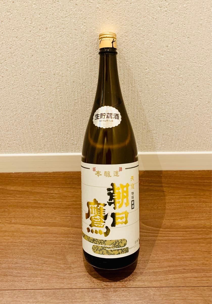 朝日鷹 (あさひたか) 新酒 特撰本醸造 生貯蔵酒 1800ml 日本酒 箱なし